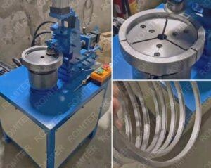 Automatic Mesh Strainer Ring Edge Crimping Machine